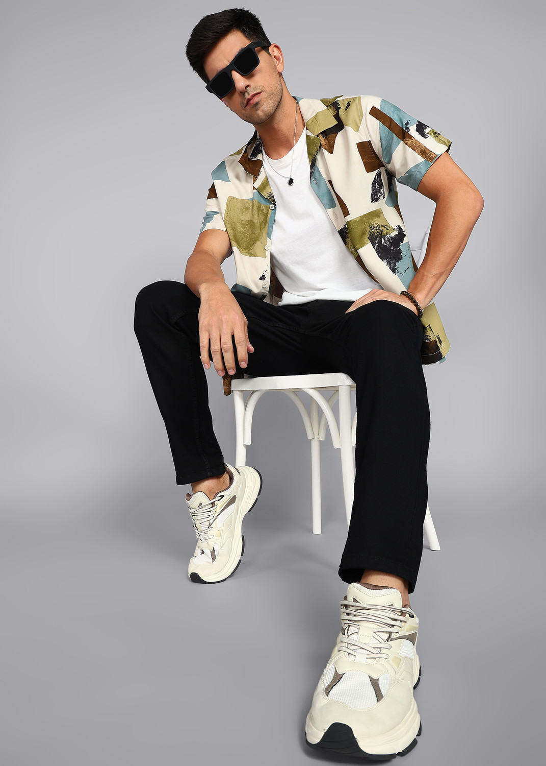 Image of METRONAUT Slim Men Black Jeans