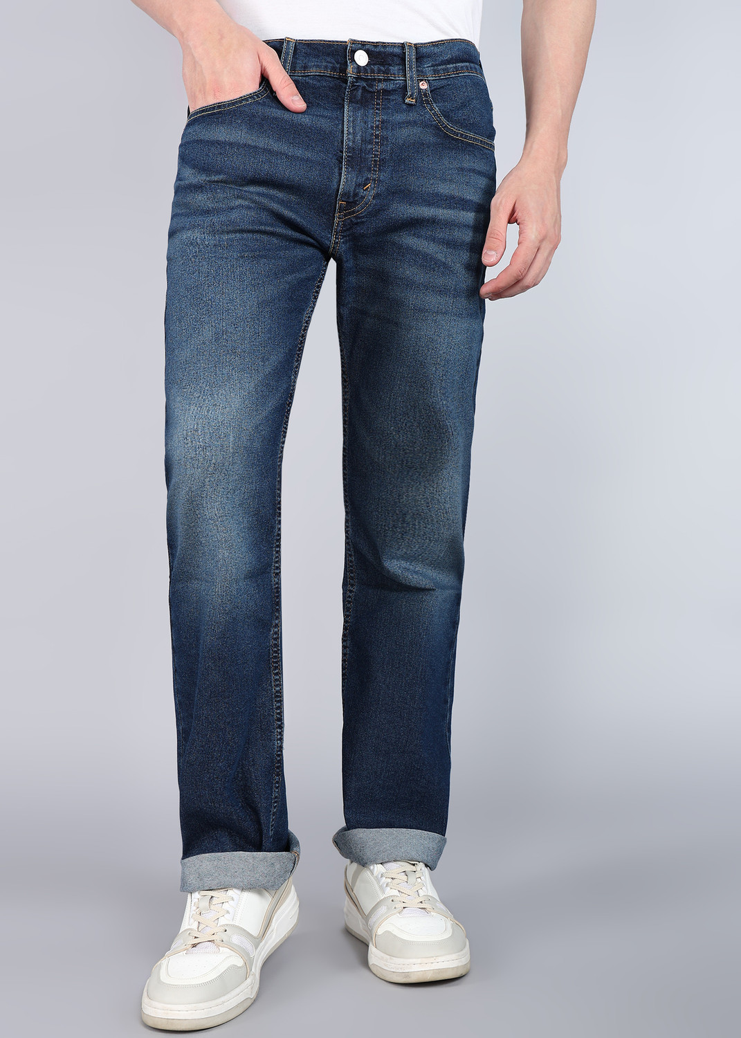 Image of LEVI'S Boot-Leg Men Blue Jeans