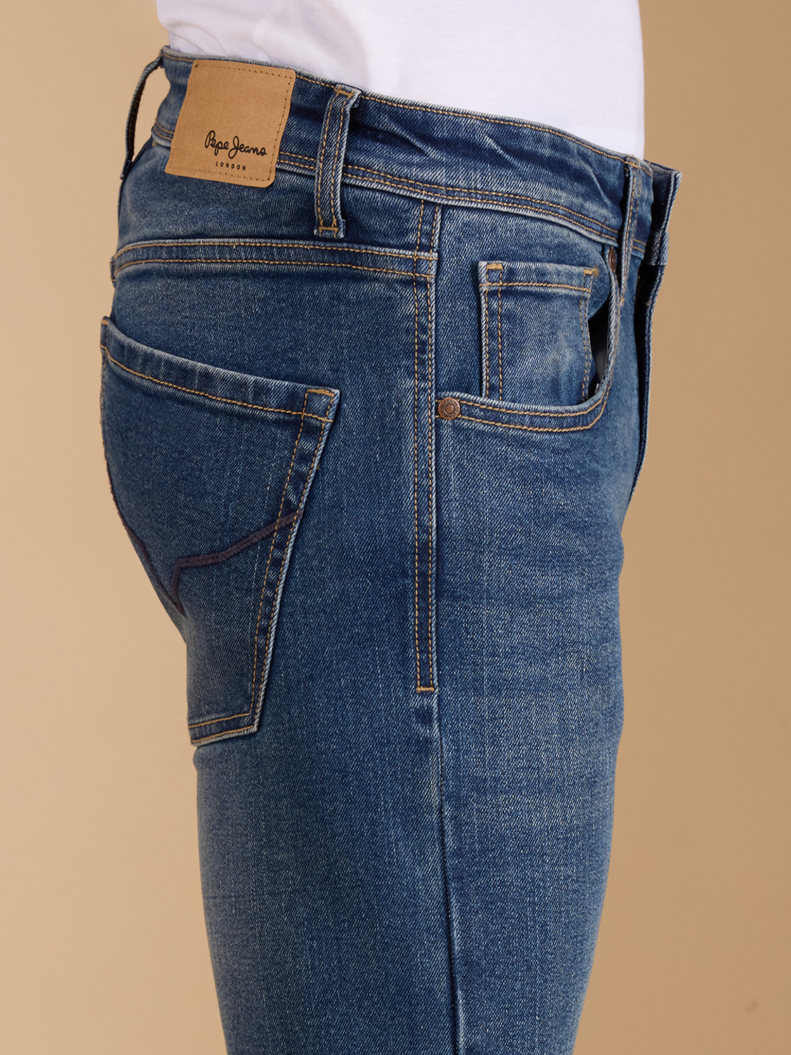 Image of Pepe Jeans Slim Men Blue Jeans