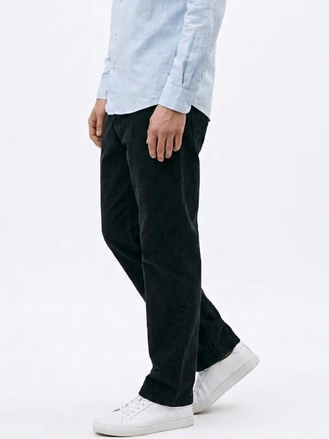 Image of Roadster Straight Fit Men Black Jeans