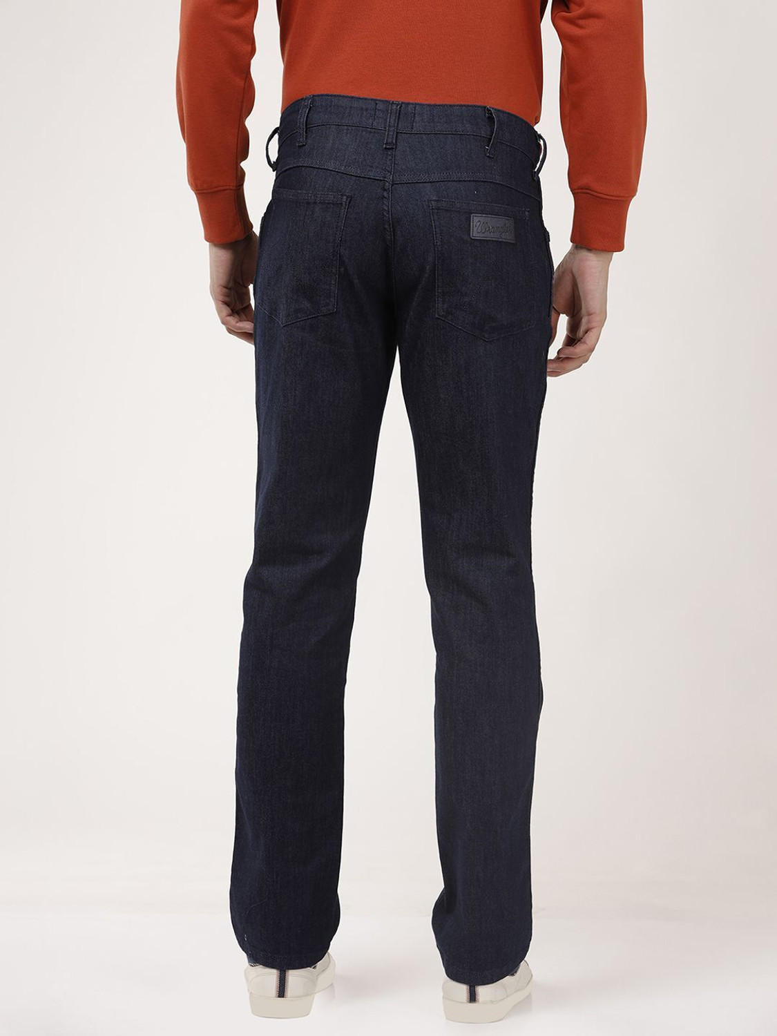 Image of Wrangler Regular Men Blue Jeans