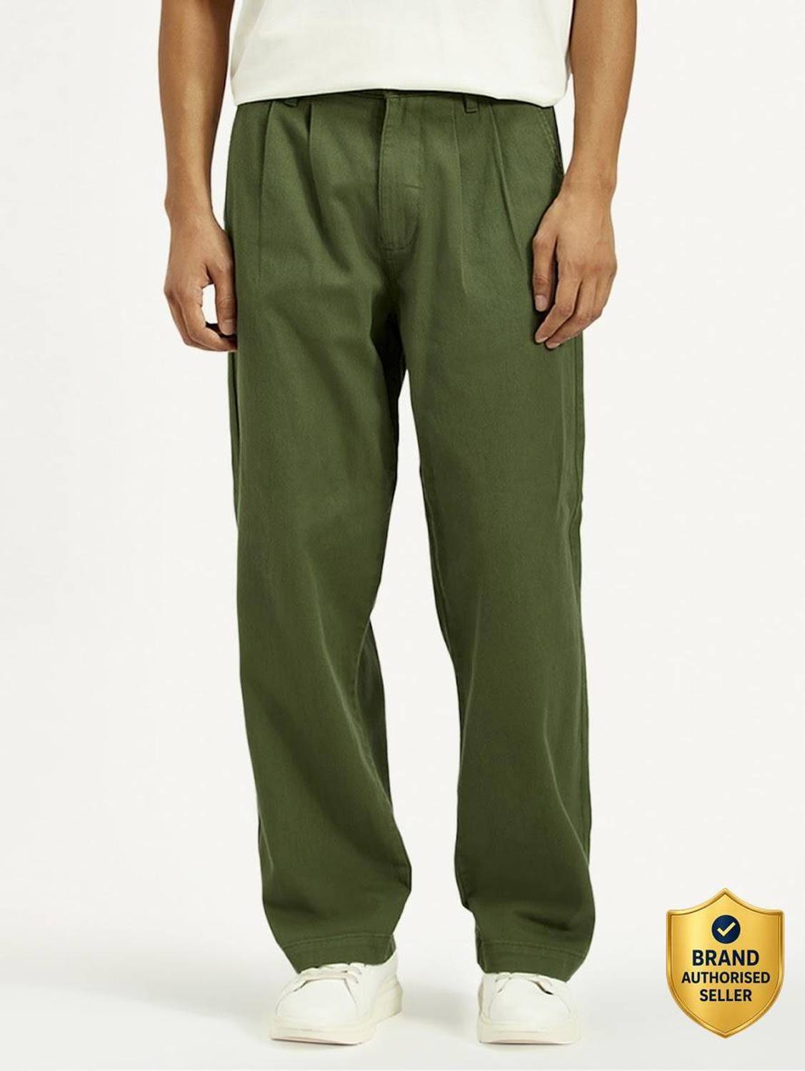 LEVI'S Loose Fit Men Green Jeans - Image 1