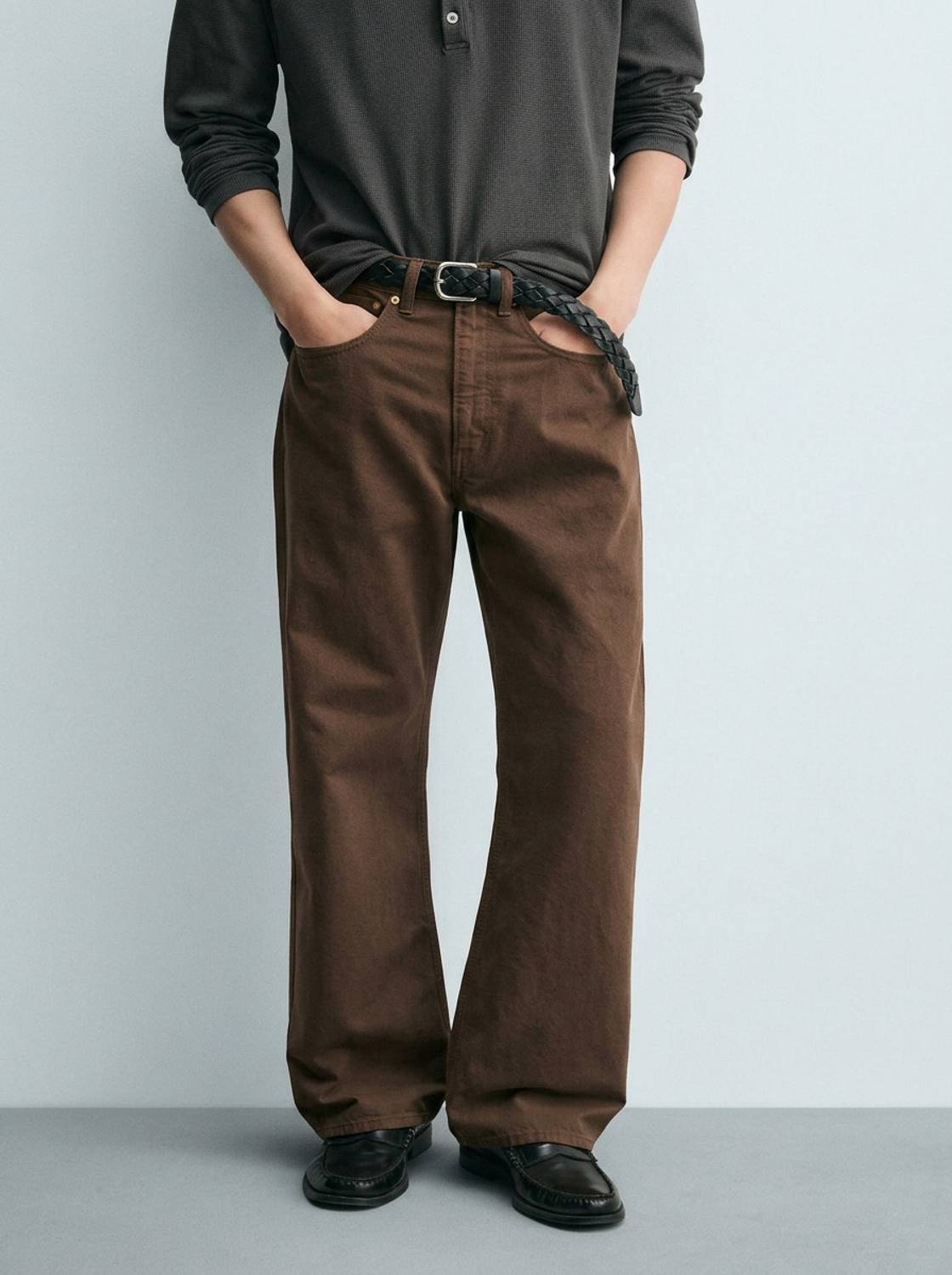 dolsia Regular Men Brown Jeans