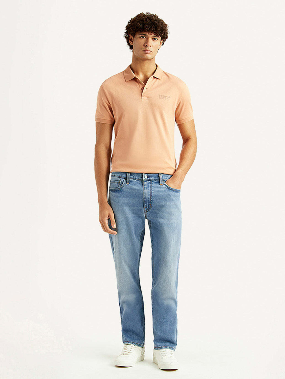 Image of LEVI'S Straight Fit Men Light Blue Jeans