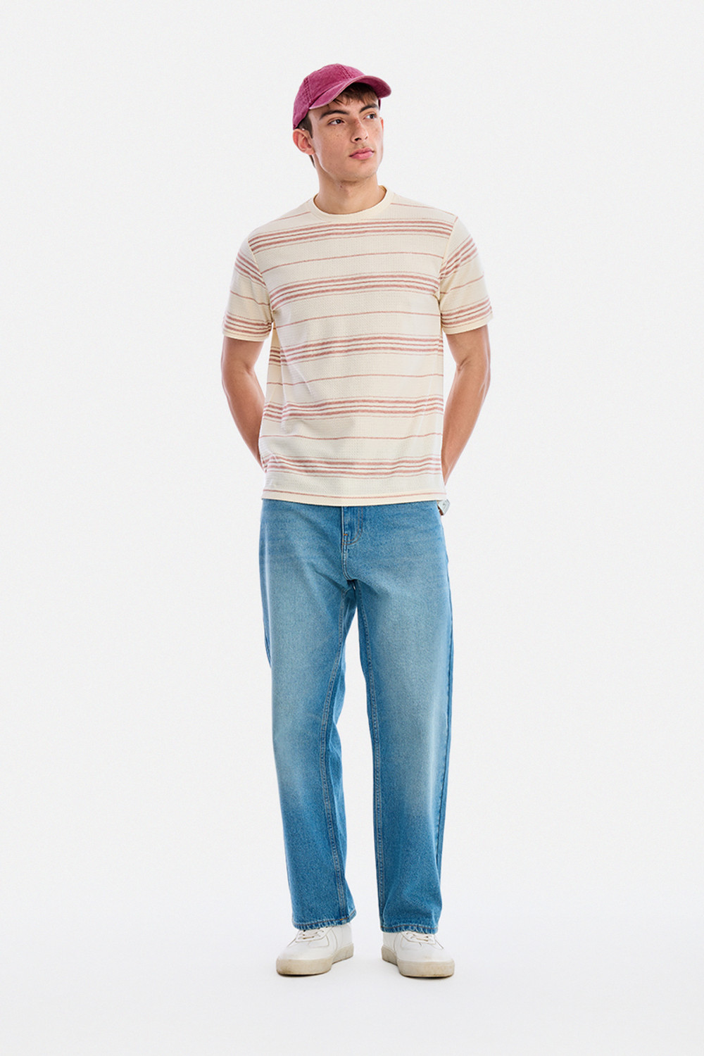 Image of Snitch Straight Fit Men Blue Jeans