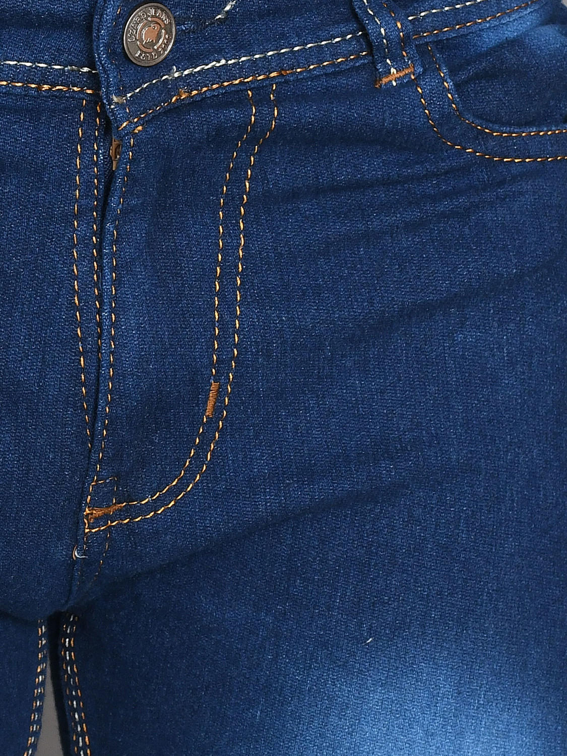 Image of Lzard Regular Men Dark Blue Jeans