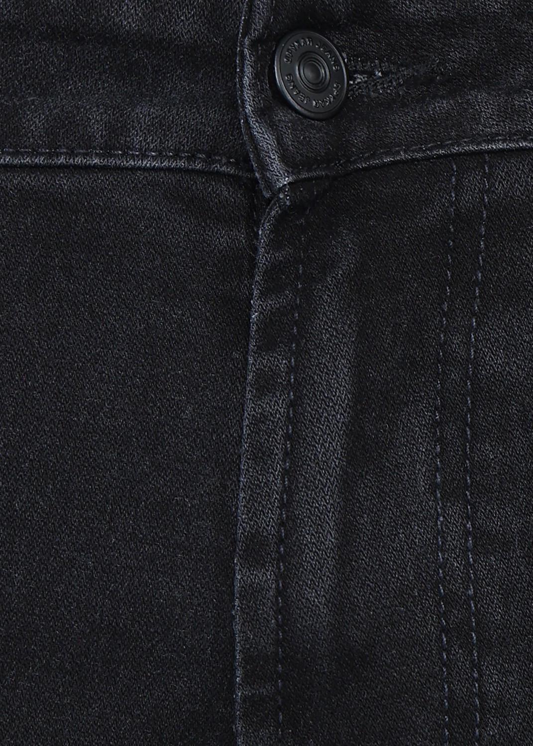 Image of Spykar Straight Fit Men Black Jeans