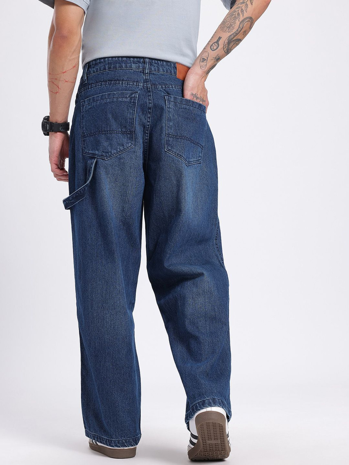 Image of Glitchez Men Blue Jeans