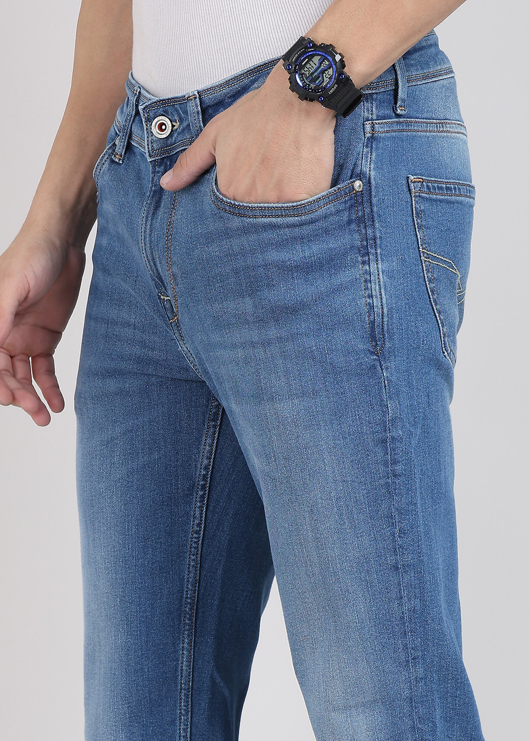 Image of KILLER Slim Men Blue Jeans