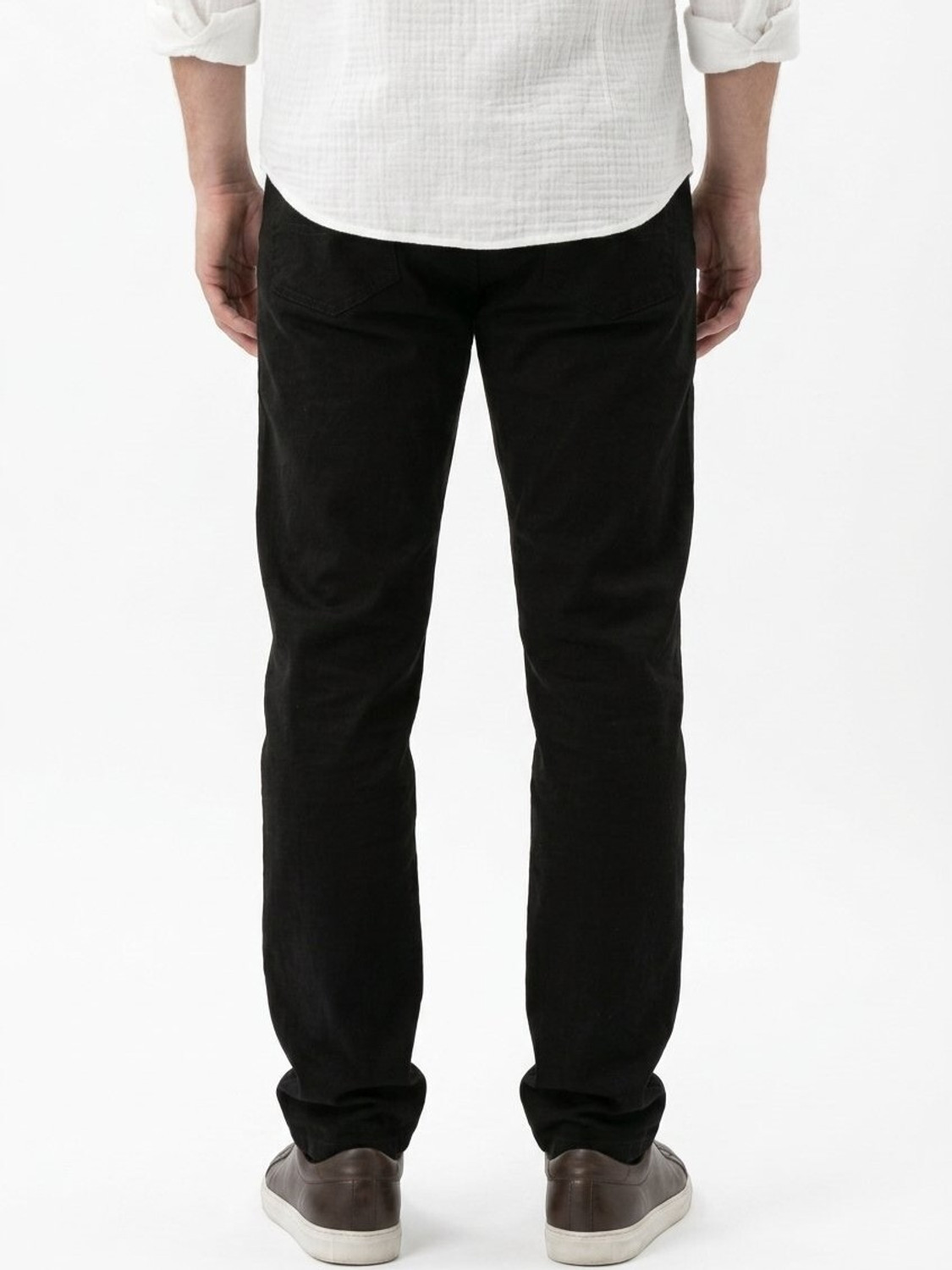 Image of Roadster Straight Fit Men Black Jeans