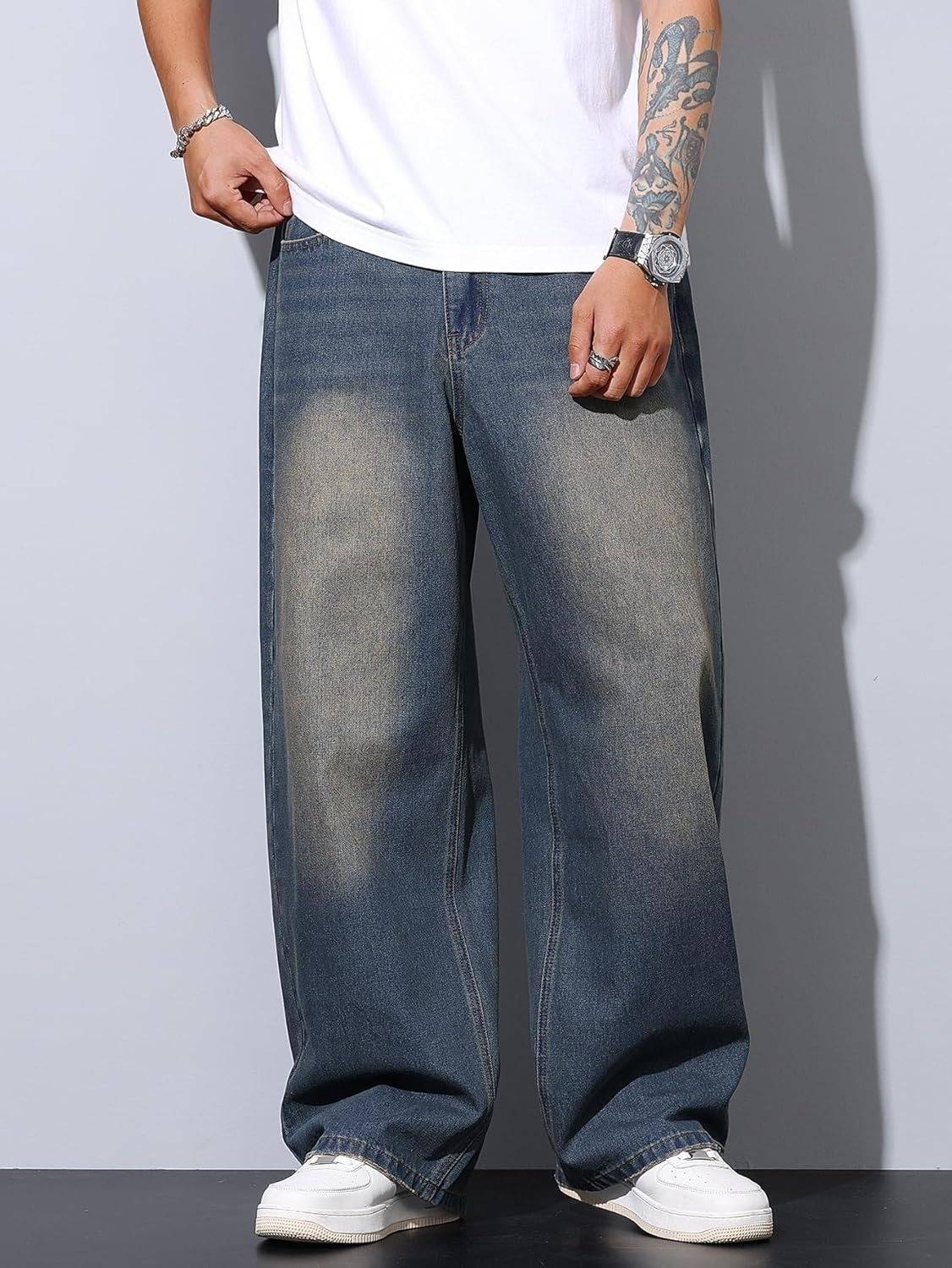 colorwings Loose Fit Men Blue Jeans - Image 1