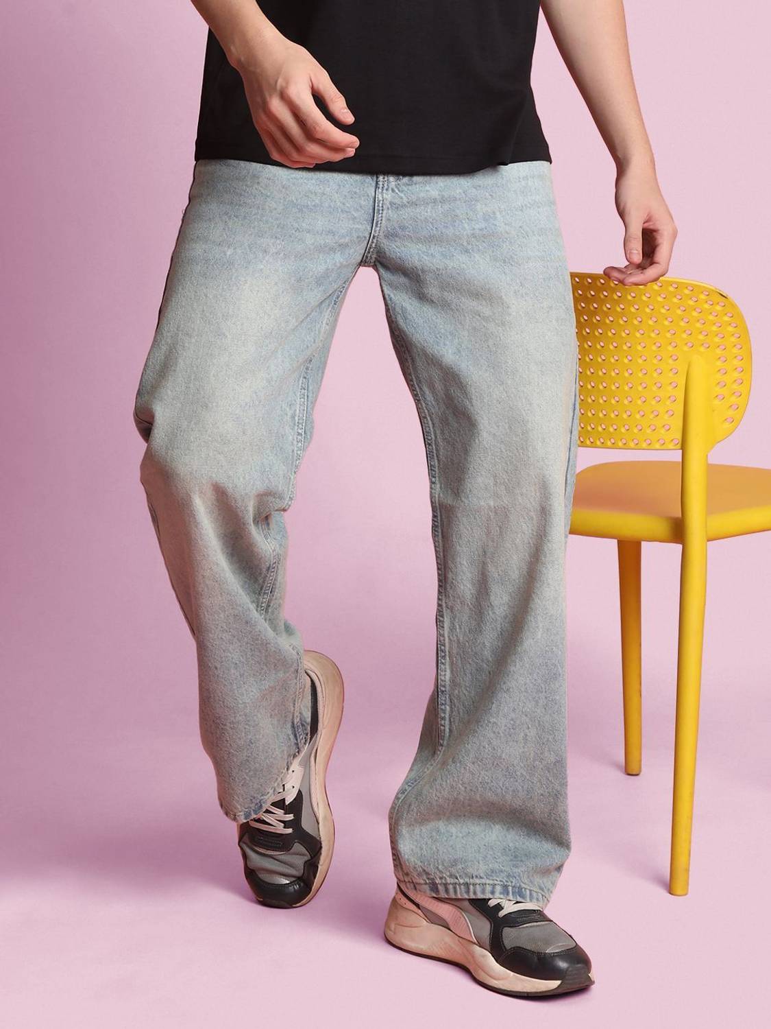 Bene Kleed Boot-Leg Men Blue Jeans