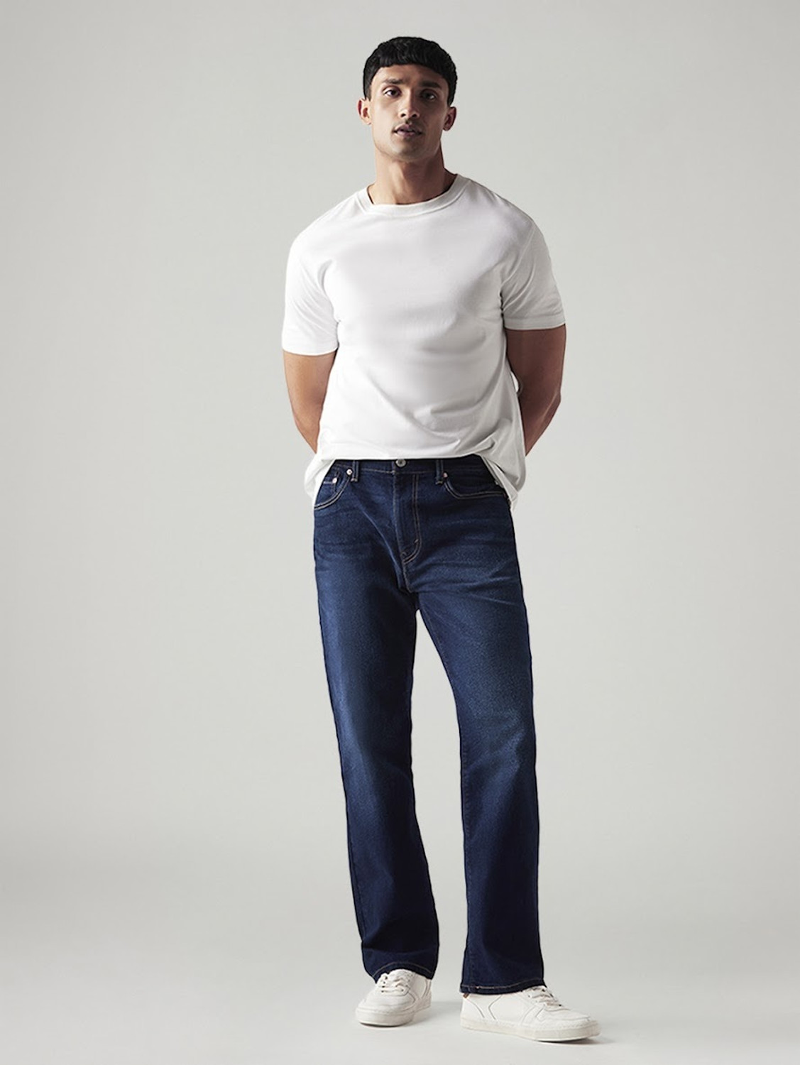 Image of LEVI'S Boot-Leg Men Dark Blue Jeans