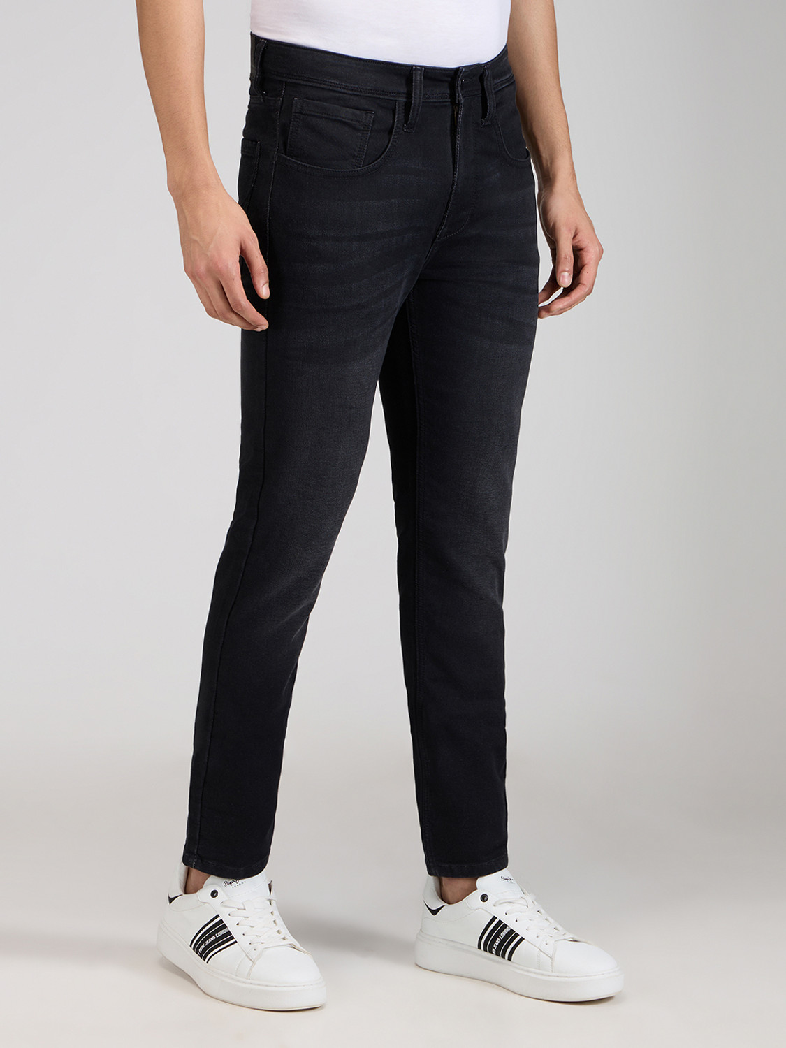 Image of Pepe Jeans Slim Men Black Jeans
