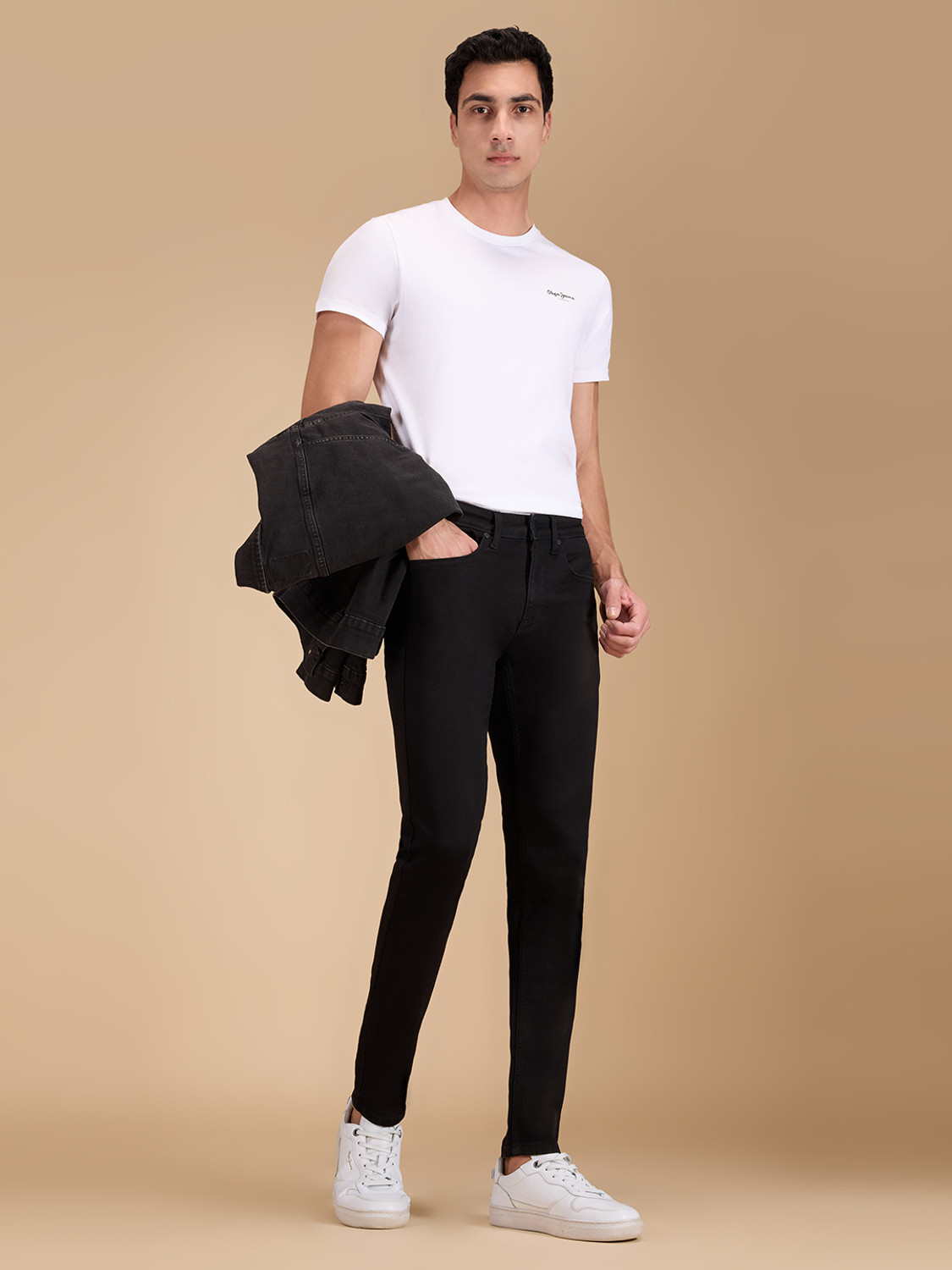 Image of Pepe Jeans Slim Men Black Jeans