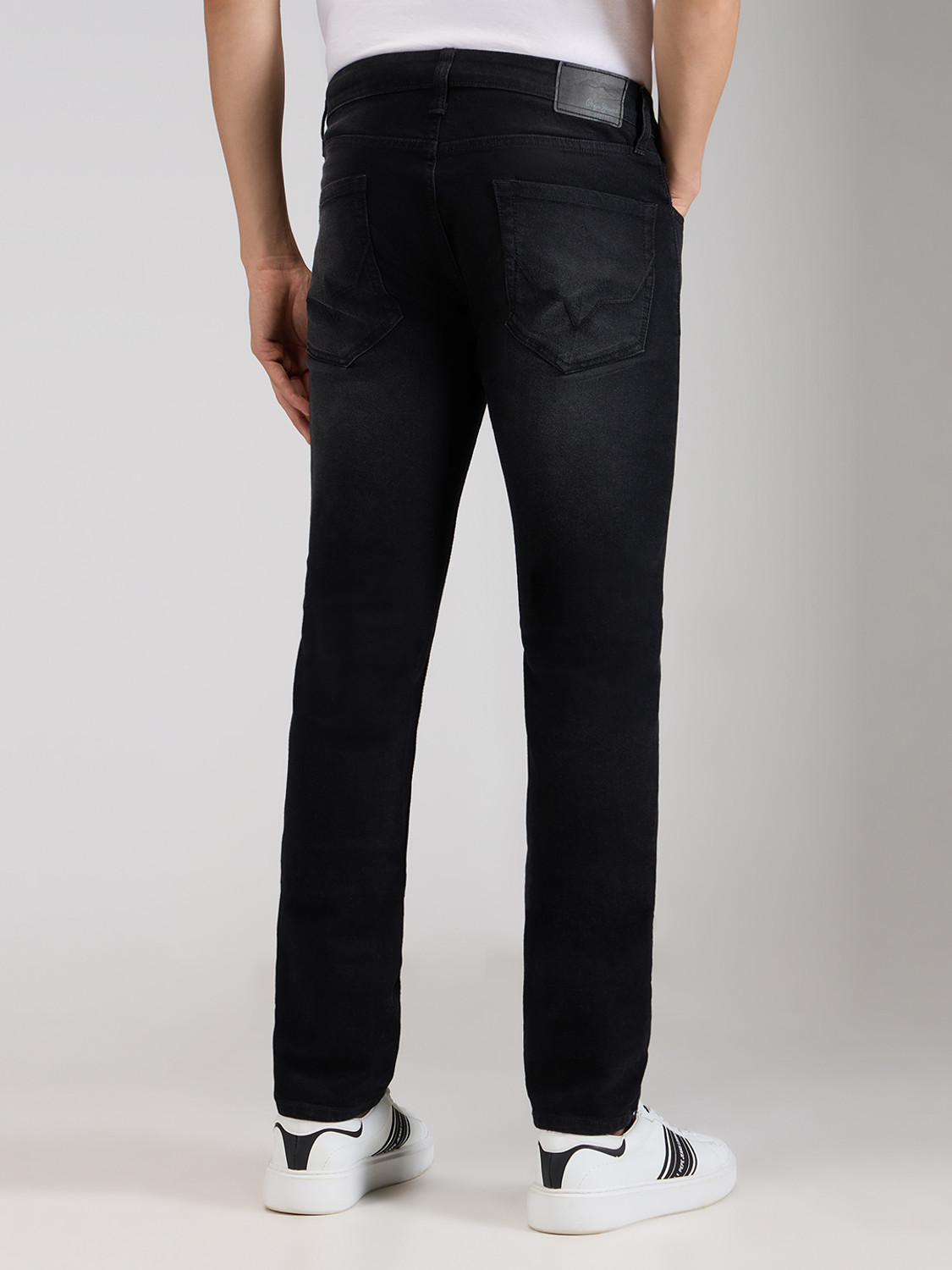 Image of Pepe Jeans Slim Men Black Jeans
