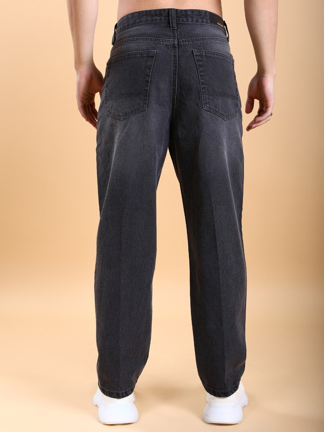 Image of Sobbers Straight Fit Men Grey Jeans