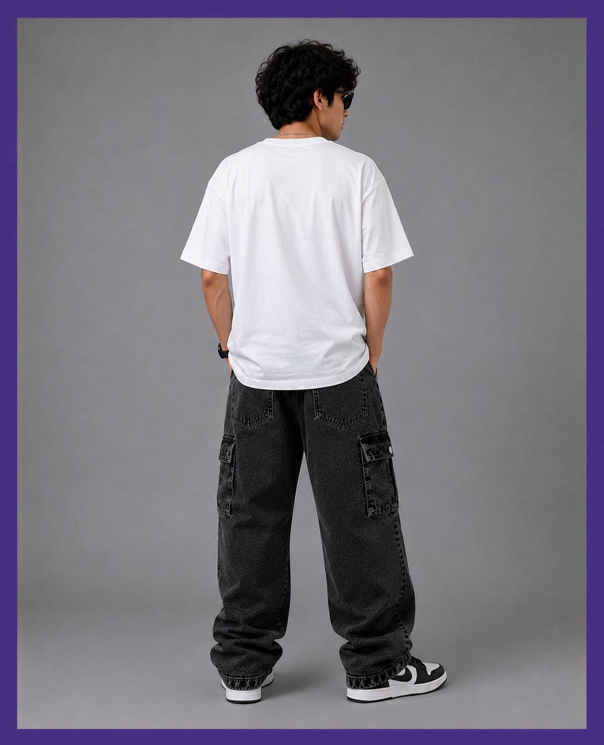 ARTVISION Boys Dark Grey Loose Fit Jeans - Image 4