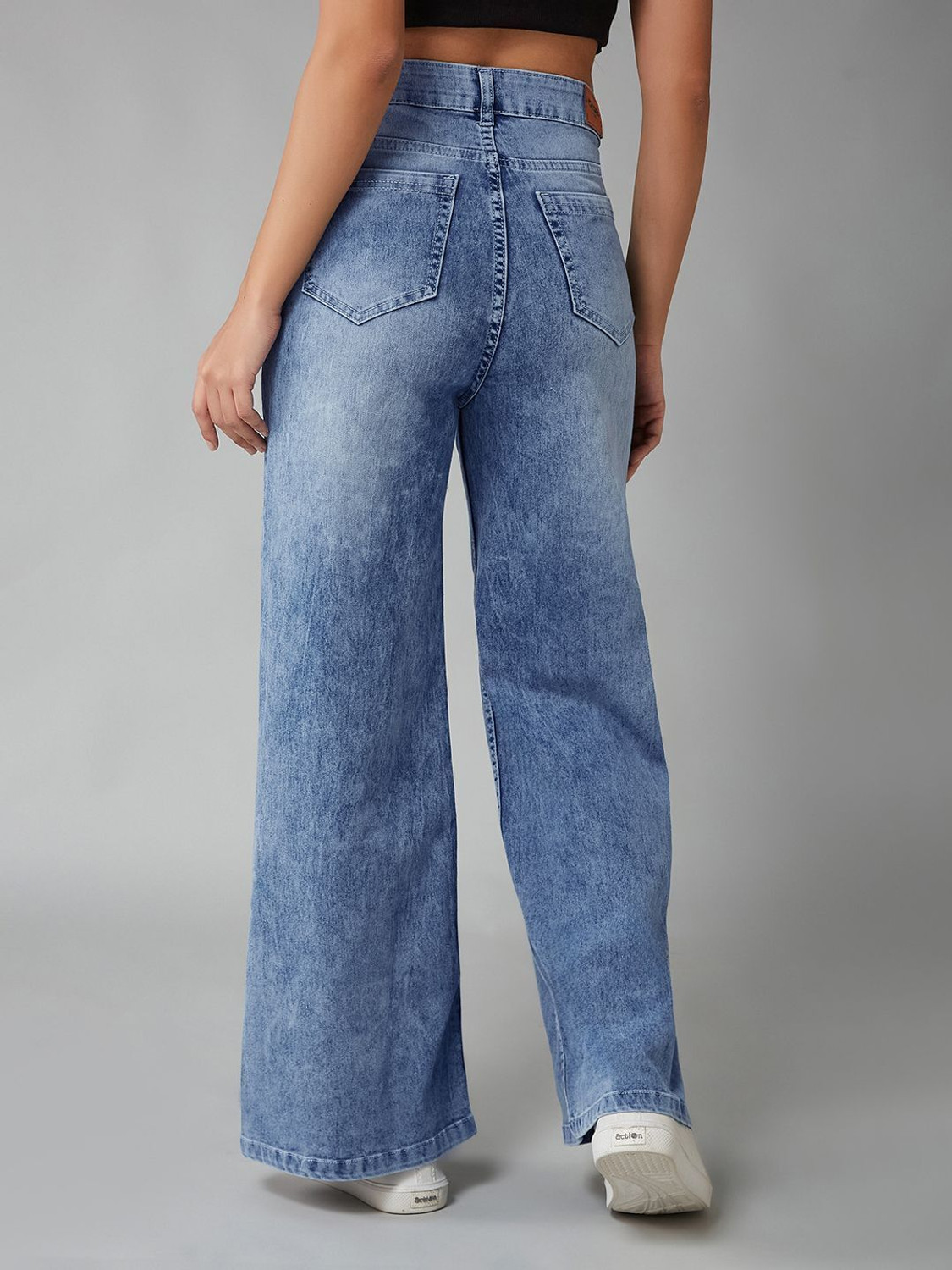 Image of Crezelle Loose Fit Women Blue Jeans