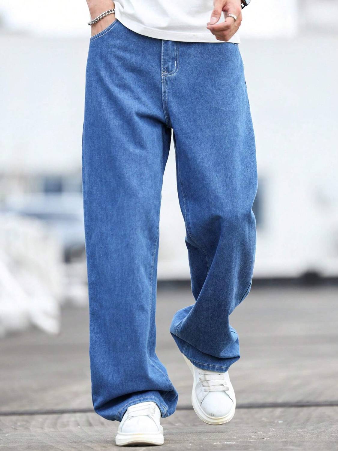 KOTTY Straight Fit Men Blue Jeans - Image 2