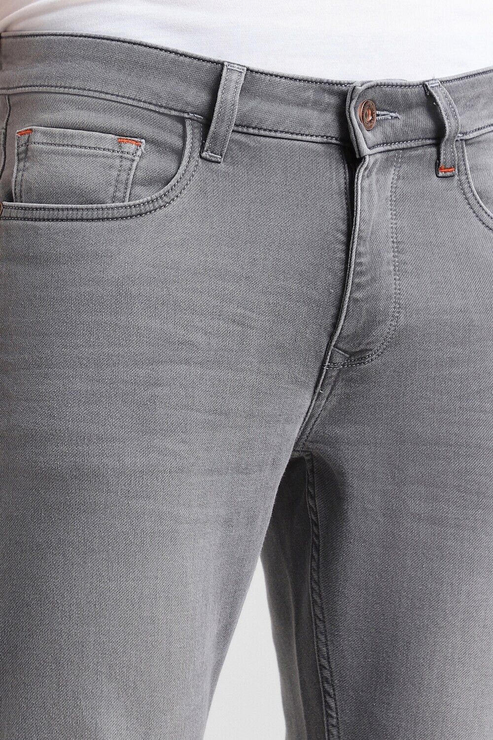 Image of Simon Carter London Regular Men Grey Jeans