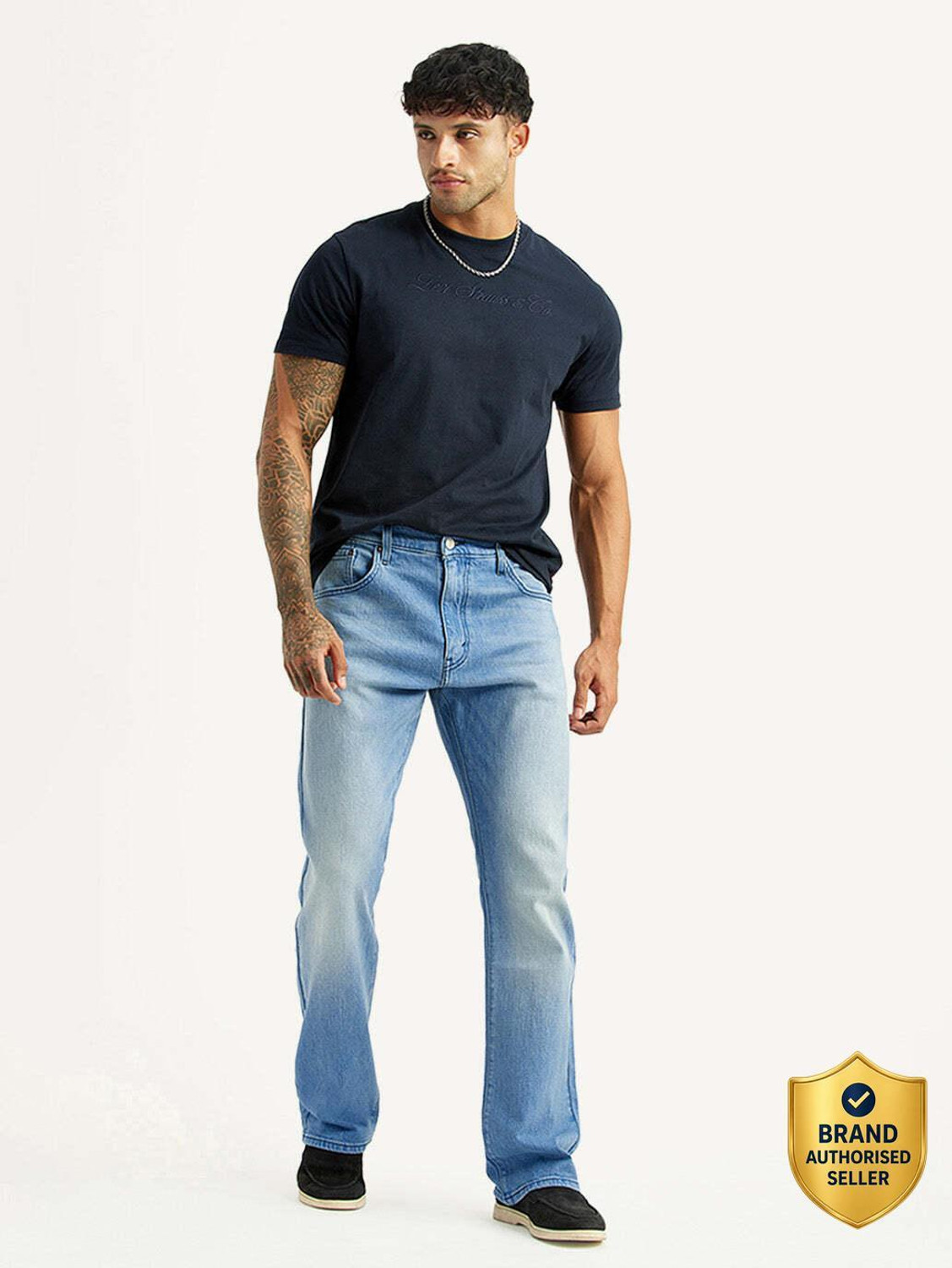 Image of LEVI'S Boot-Leg Men Light Blue Jeans