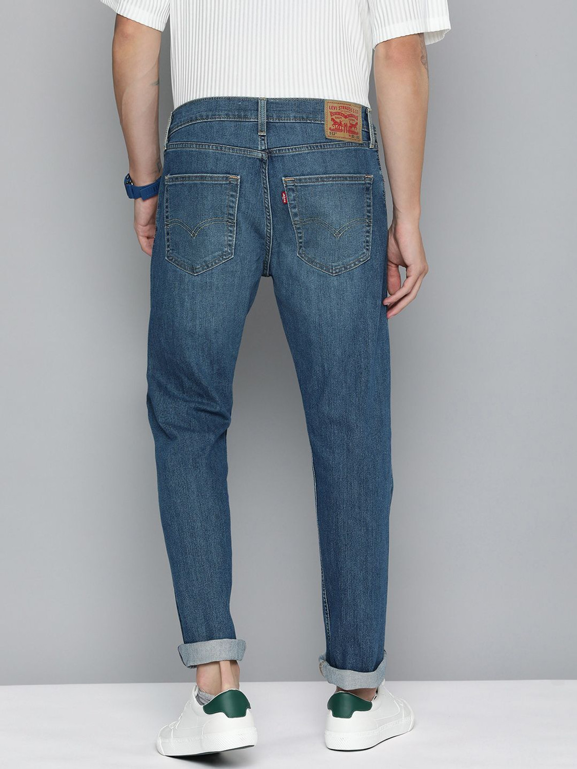 Image of LEVI'S 512 Slim Men Blue Jeans