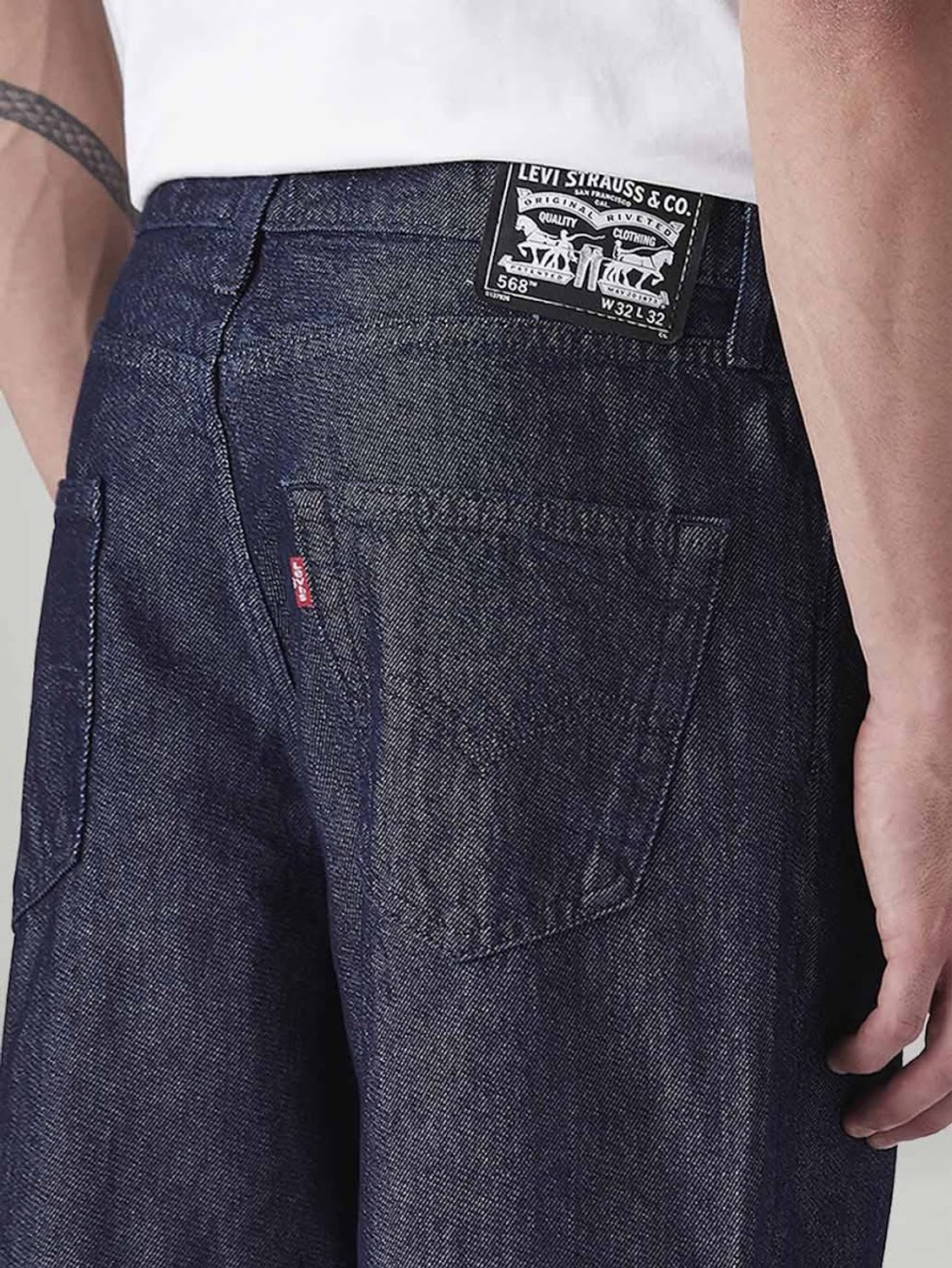 Image of LEVI'S Loose Fit Men Dark Blue Jeans