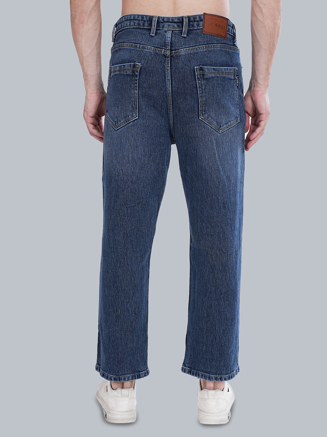 Image of MM-21 Loose Fit Men Blue Jeans