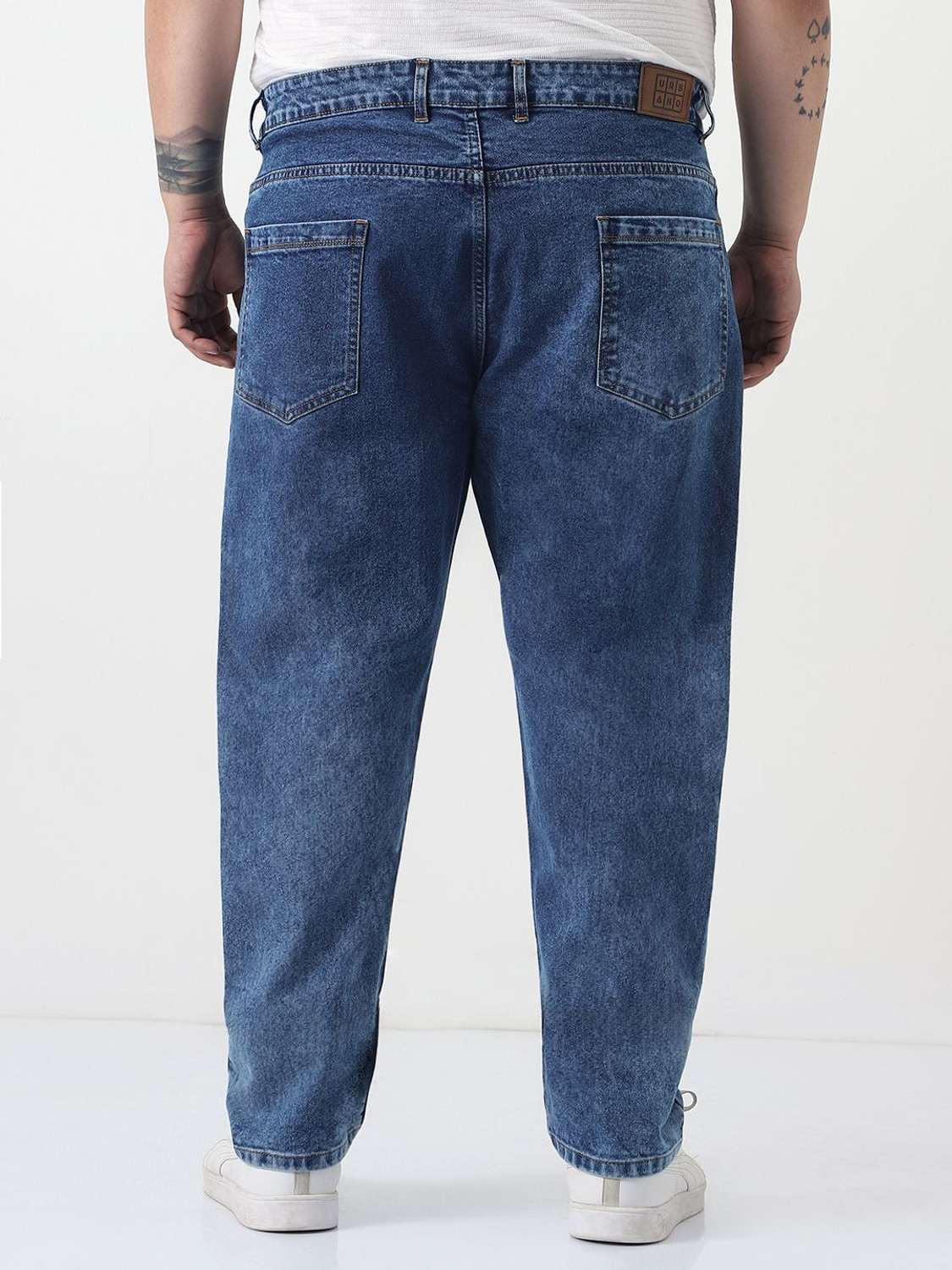 Image of Urbano Plus Slim Men Blue Jeans