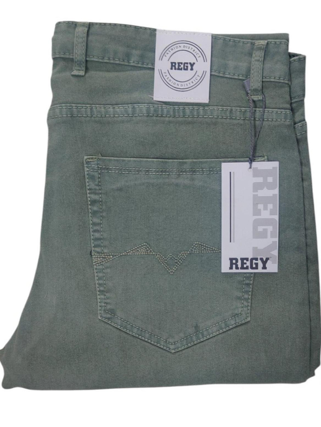 Image of REGY Slim Men Grey Jeans
