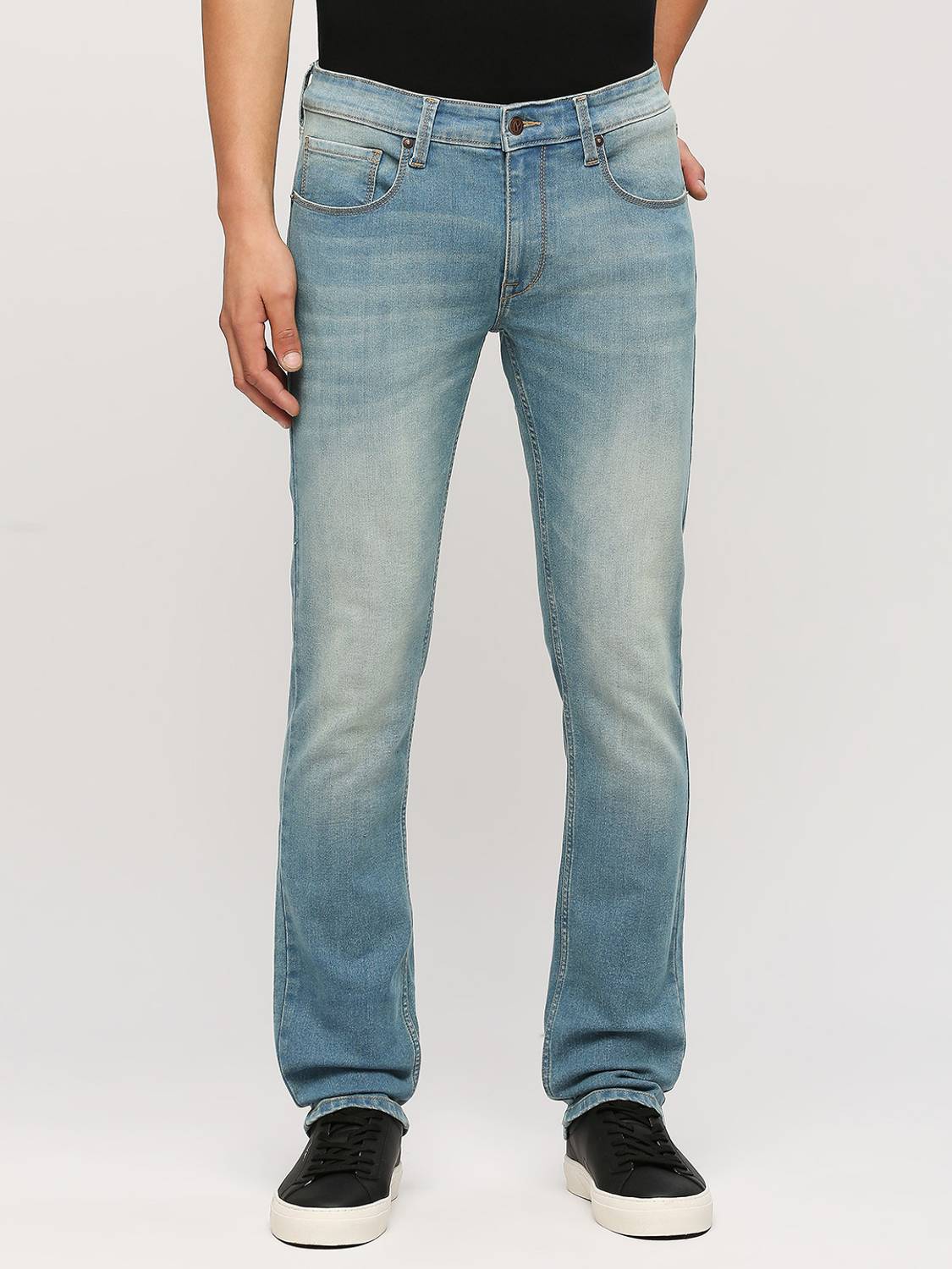 Pepe Jeans Men Slim Mid Rise Dark Blue Jeans
