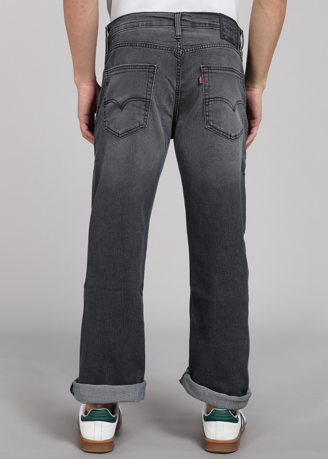 Image of LEVI'S Men Boot-Leg Mid Rise Grey Jeans
