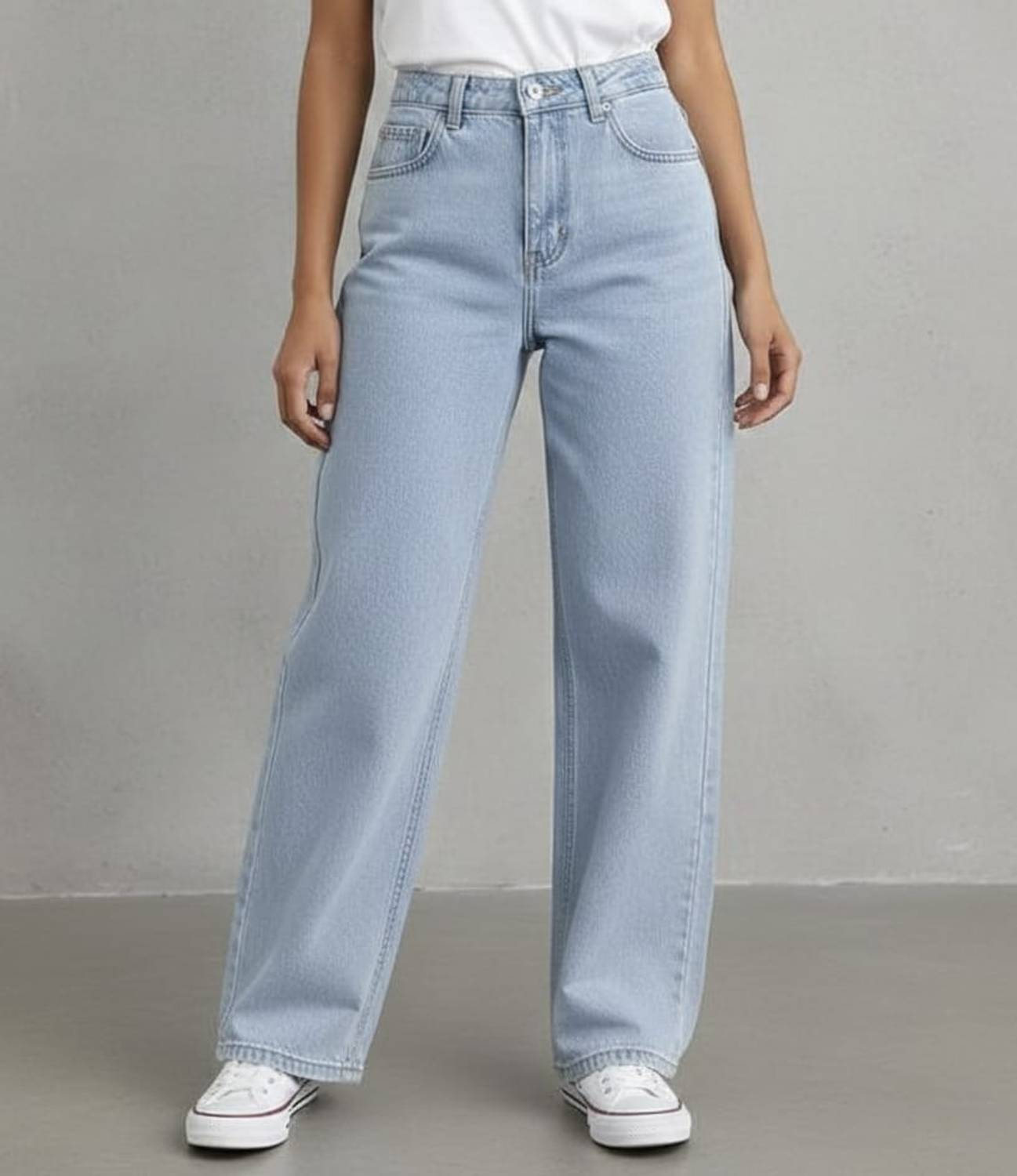 Alikas enterprises Straight Fit Women Light Blue Jeans