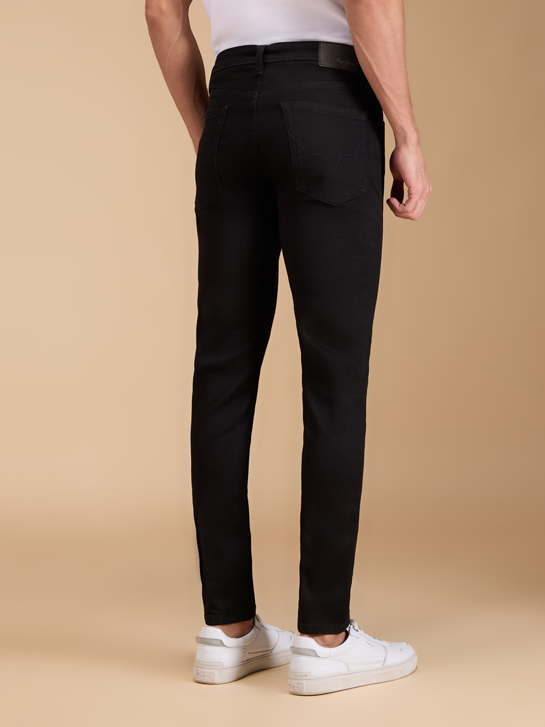 Image of Pepe Jeans Slim Men Black Jeans