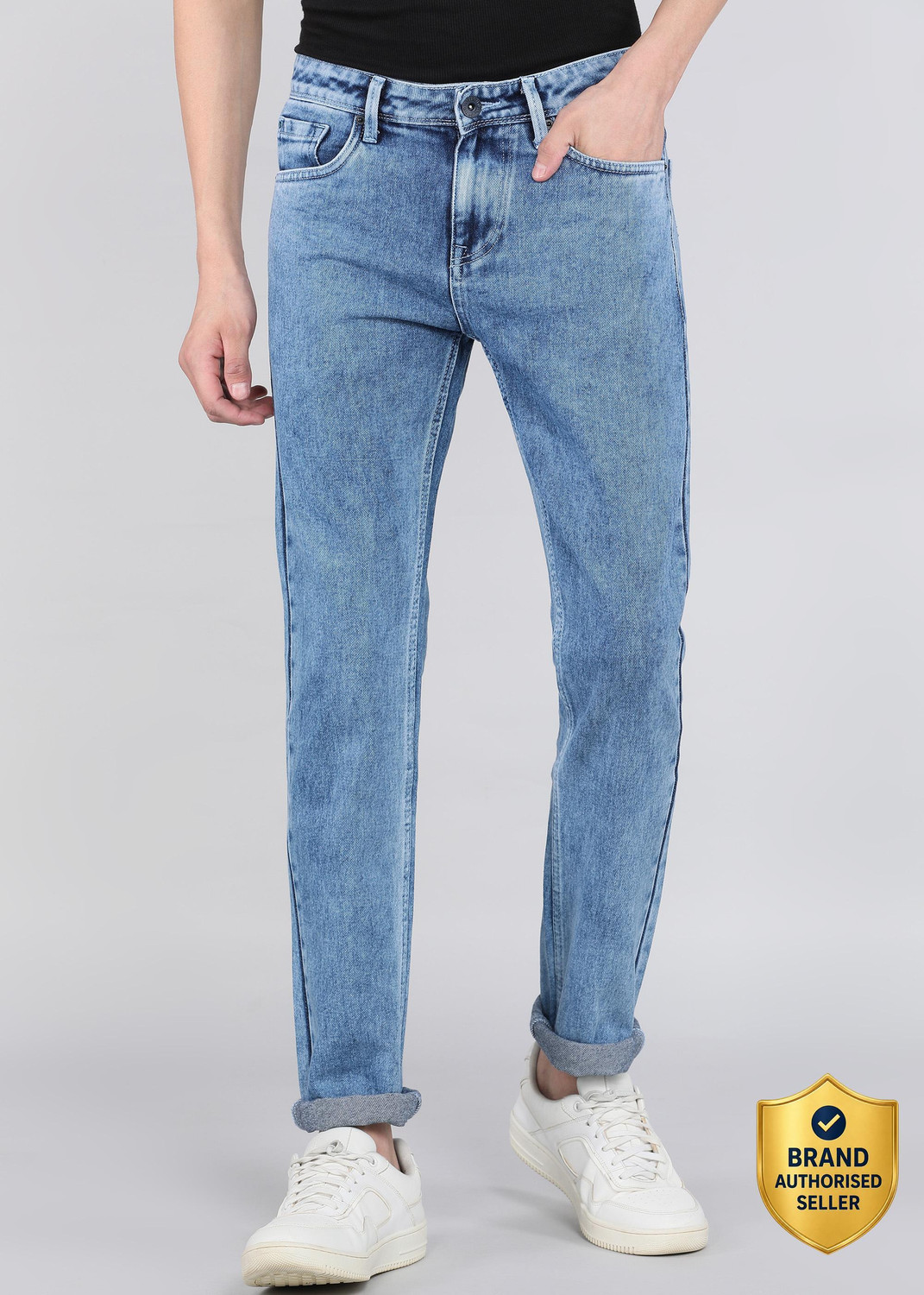 Image of INTEGRITI Slim Men Blue Jeans