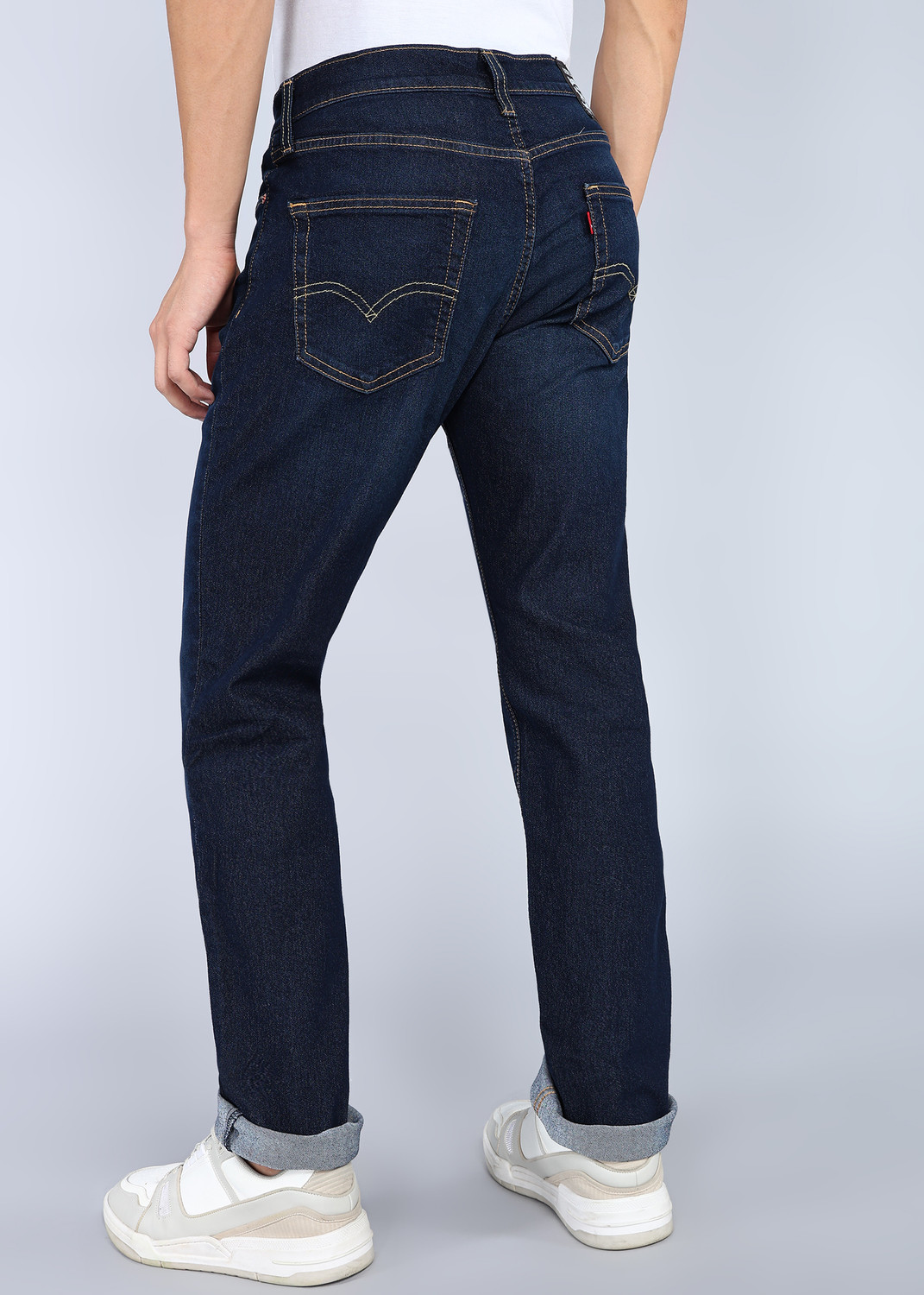 Image of LEVI'S Slim Men Dark Blue Jeans