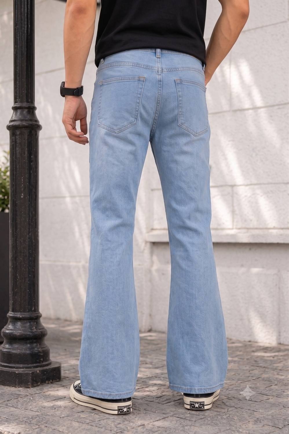 PODGE Boot-Leg Men Light Blue Jeans - Image 2