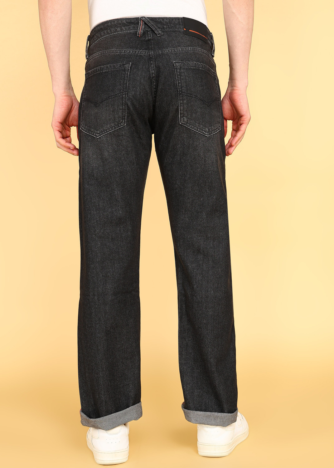 Image of KILLER Straight Fit Men Black Jeans