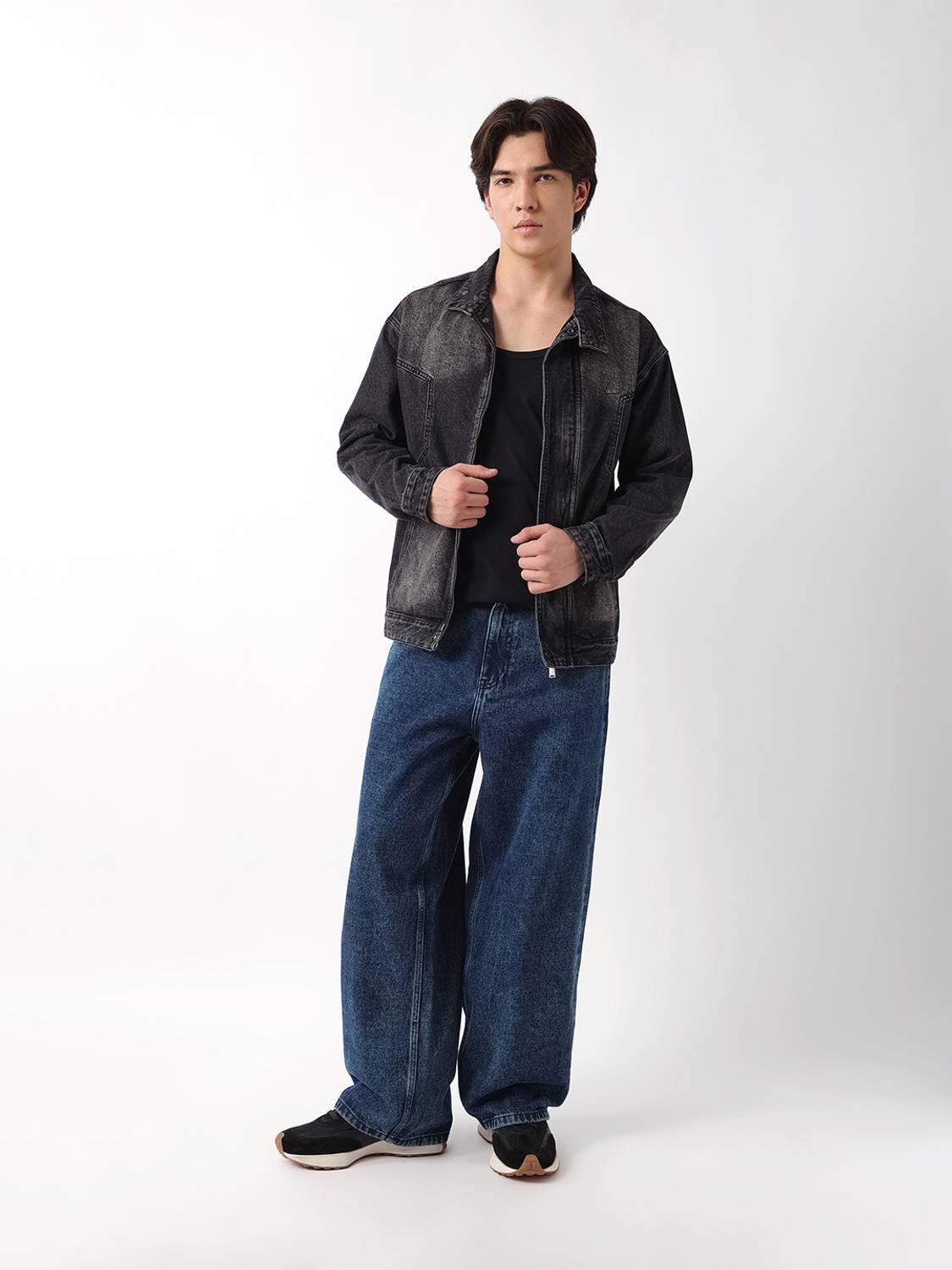 THE BEAR HOUSE Baggy Fit Men Blue Jeans - Image 5