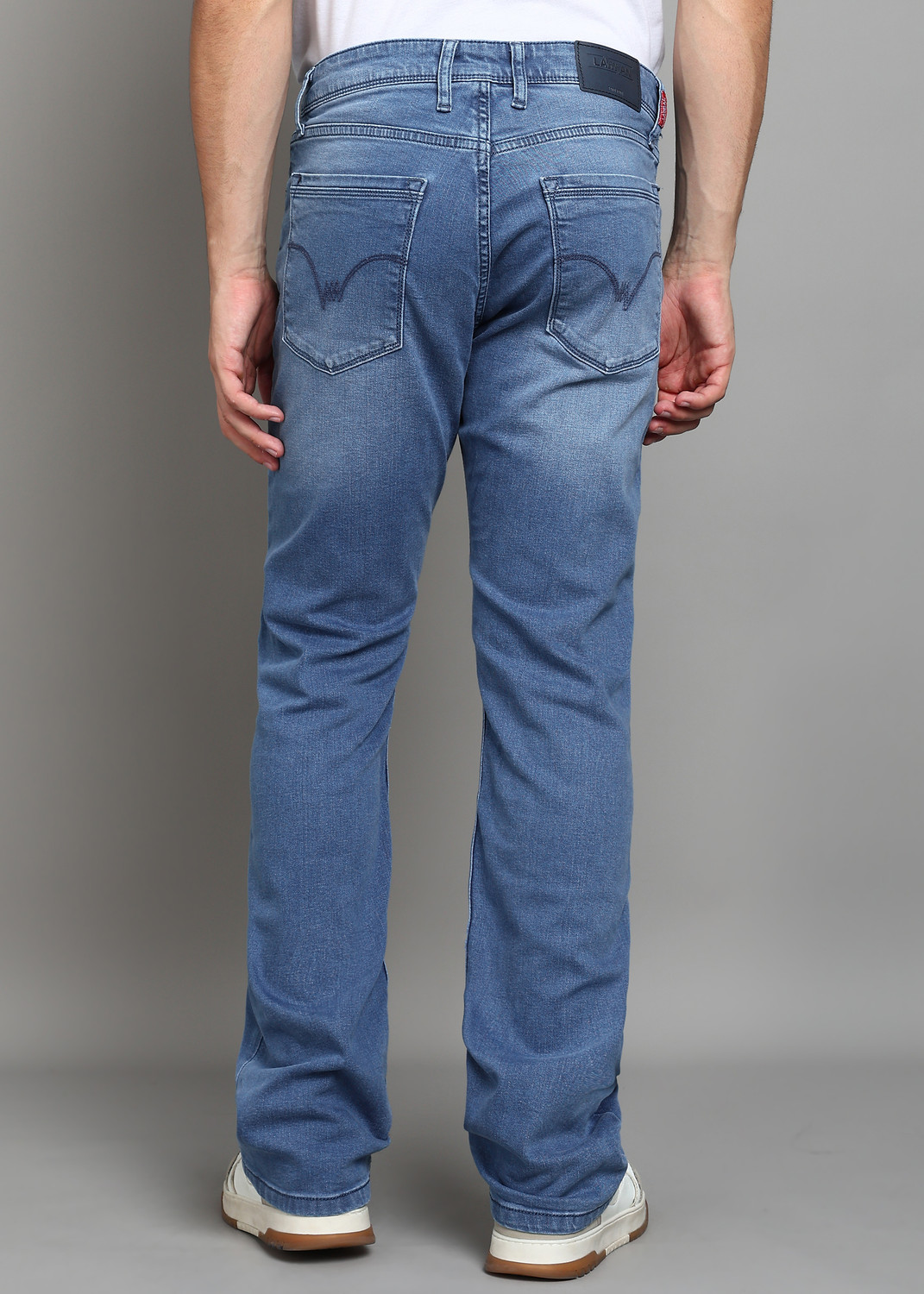 Image of LAWMAN Boot-Leg Men Blue Jeans