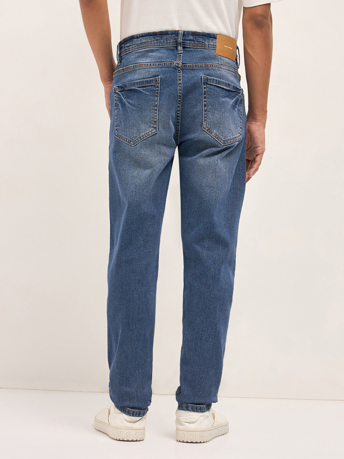 Image of THE BEAR HOUSE Slim Men Blue Jeans