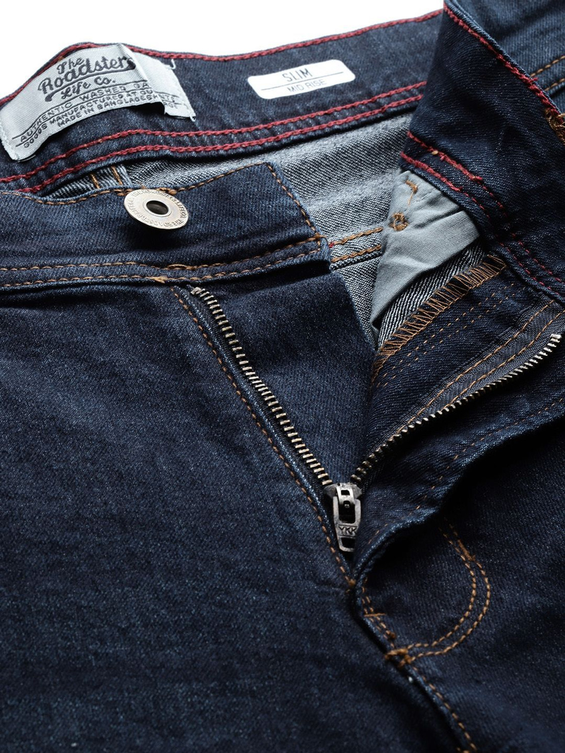 Image of Roadster Slim Men Blue Jeans