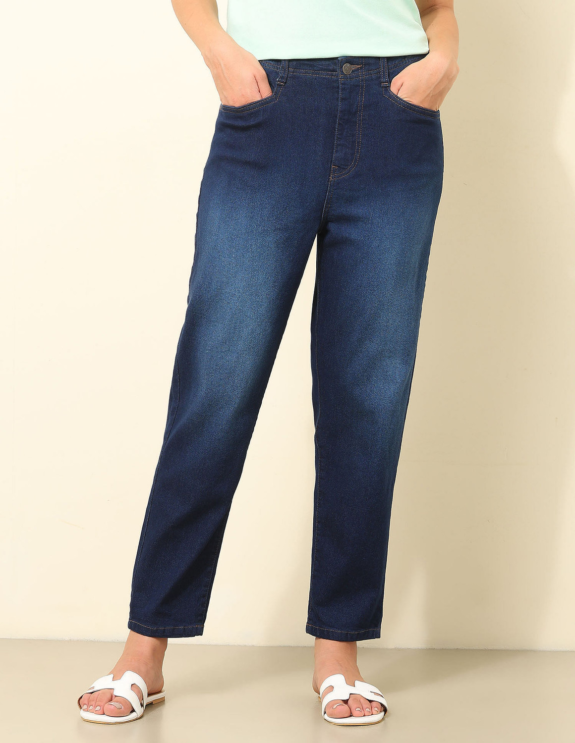 Image of U.S. POLO ASSN. Slim Women Blue Jeans