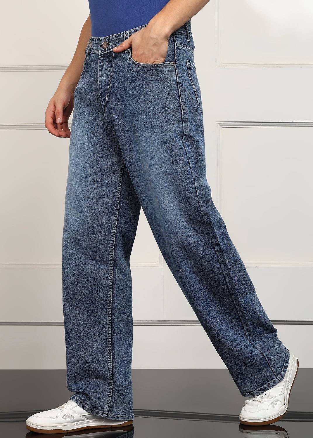 METRONAUT Loose Fit Men Blue Jeans - Image 3