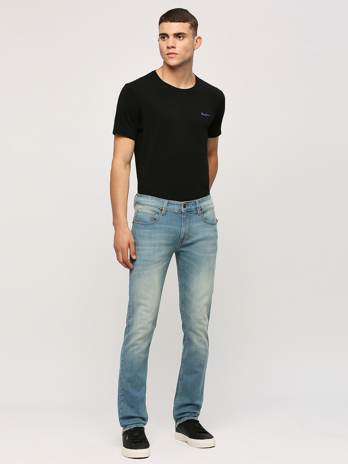 Image of Pepe Jeans Slim Men Dark Blue Jeans