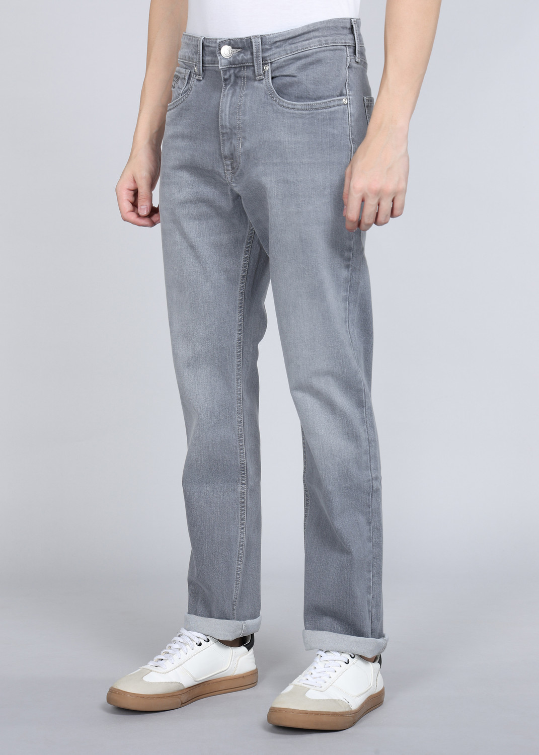 Image of U.S. Polo Assn. Denim Co. Regular Men Grey Jeans