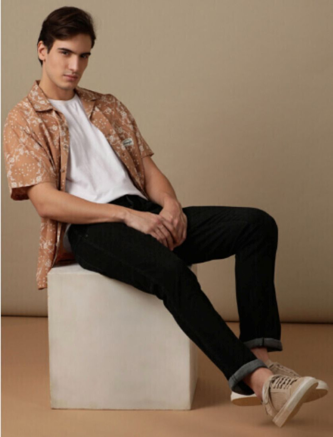 Image of VFHG Slim Men Black Jeans