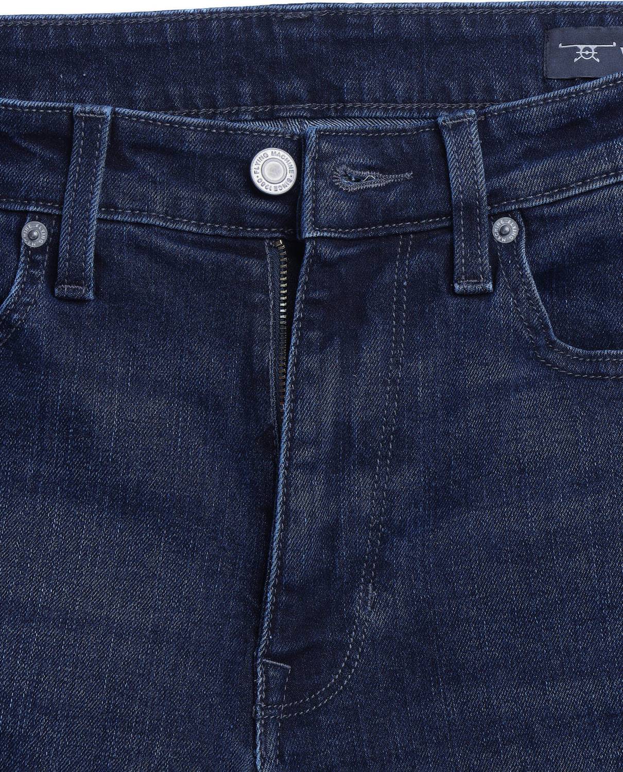 FLYING MACHINE Boot-Leg Men Blue Jeans - Image 4