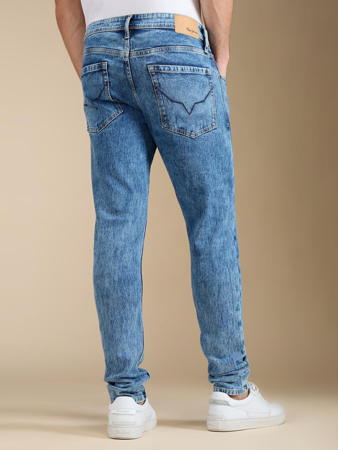 Image of Pepe Jeans Slim Men Blue Jeans